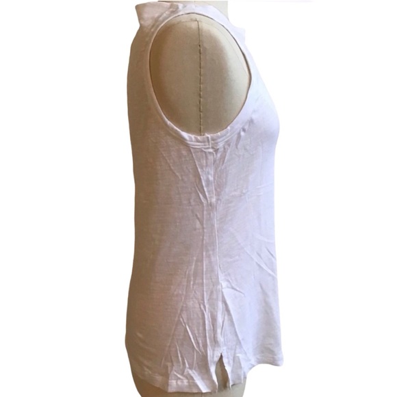 Banana Republic Malibu White Slub Tank (NWOT) (Size: Small) - Picture 4 of 7